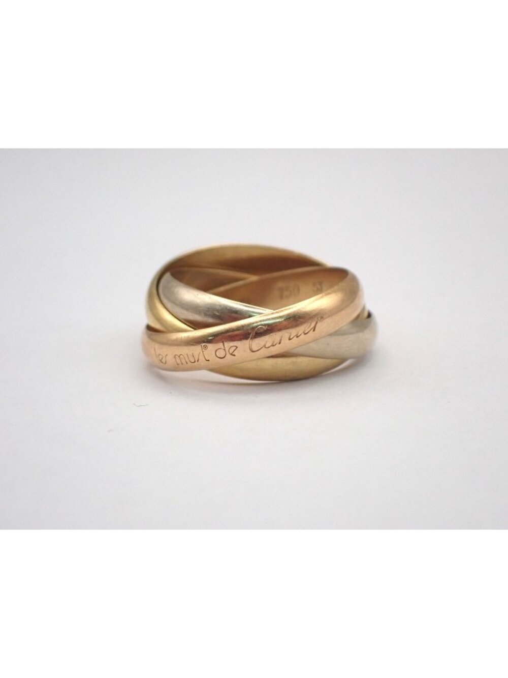Cartier Logo Trinity 13 Gold